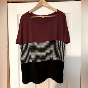 Maurices Knot Front Top Size XXL